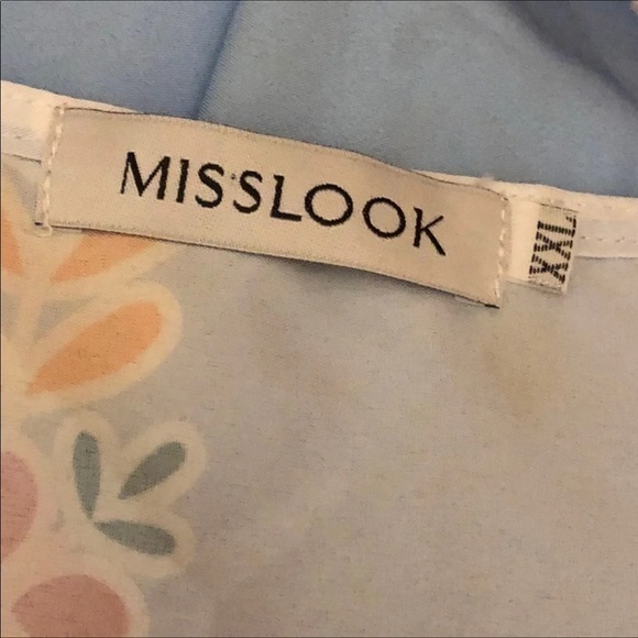 Miss Look Dress Women’s Size XXL Blue VNeck Sleeveless‎ Maxi Lightweight - Picture 11 of 15